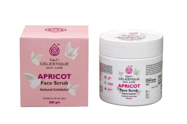 Celestique Apricot Face Scrub - Image 3